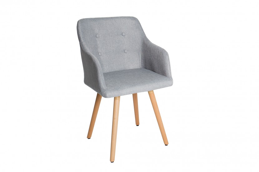 Fauteuil design - Fauteuil scandinave - Revêtement en Boucle - Lucy